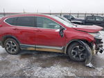 2018 Honda Cr-v Touring Red vin: 5J6RW2H93JL010567