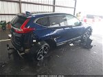 2017 Honda Cr-v Touring Blue vin: 5J6RW2H95HL067024