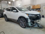 2020 Honda Cr-v Touring White vin: 5J6RW2H95LL024599