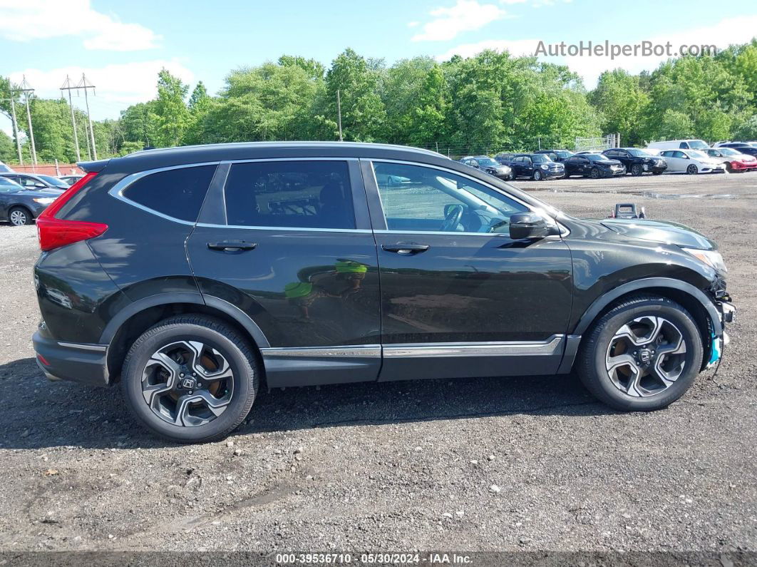 2017 Honda Cr-v Touring Black vin: 5J6RW2H96HL013053