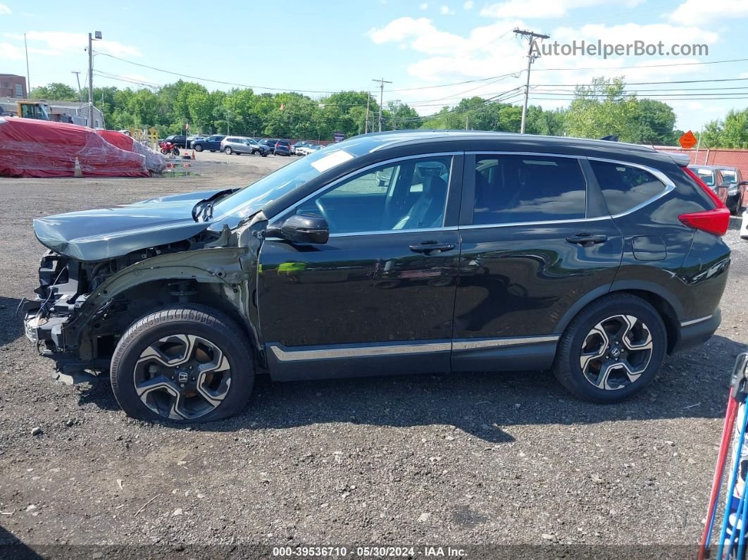 2017 Honda Cr-v Touring Black vin: 5J6RW2H96HL013053