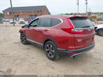 2017 Honda Cr-v Touring Burgundy vin: 5J6RW2H97HL000862