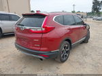 2017 Honda Cr-v Touring Burgundy vin: 5J6RW2H97HL000862