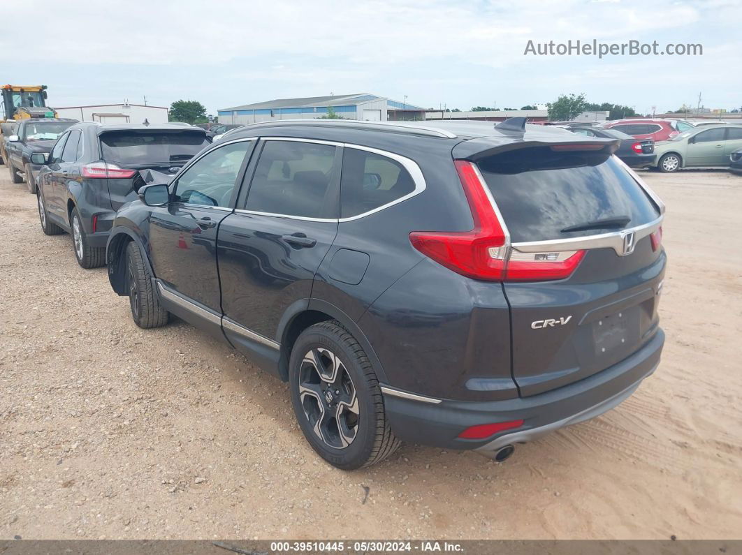 2017 Honda Cr-v Touring Black vin: 5J6RW2H97HL000957