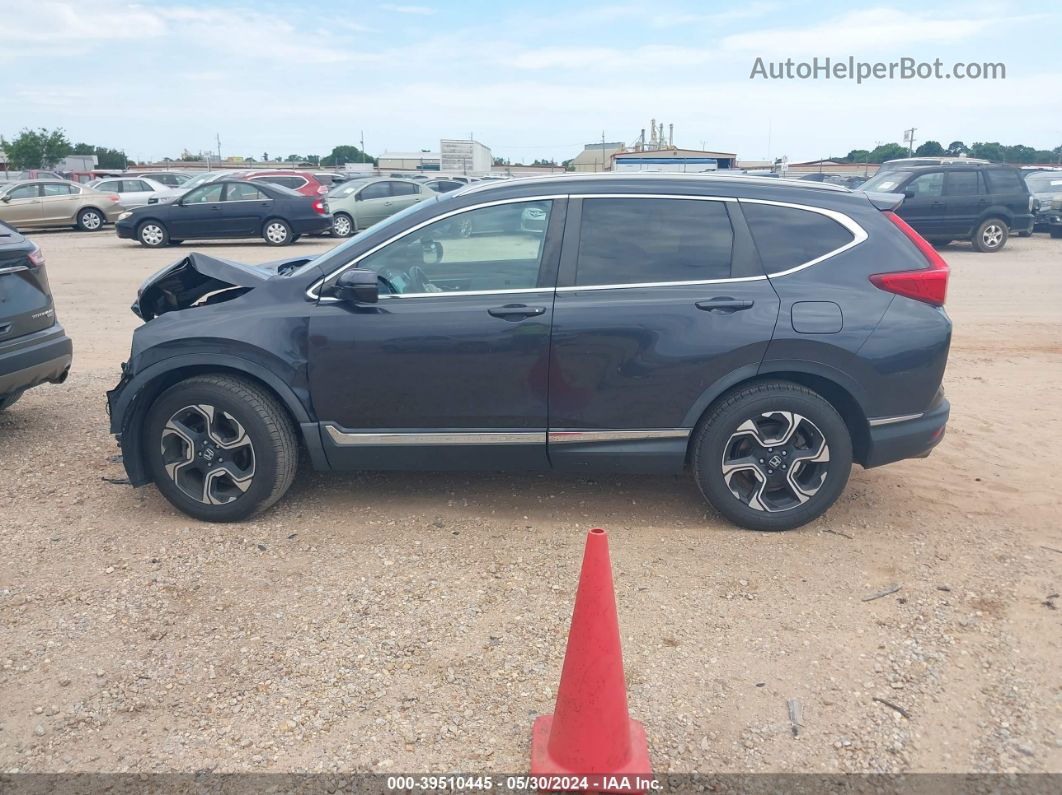 2017 Honda Cr-v Touring Black vin: 5J6RW2H97HL000957