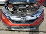 2019 Honda Cr-v Touring Red vin: 5J6RW2H98KL014230