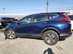 2019 Honda Cr-v Lx Blue vin: 5J6RW5H32KL003589