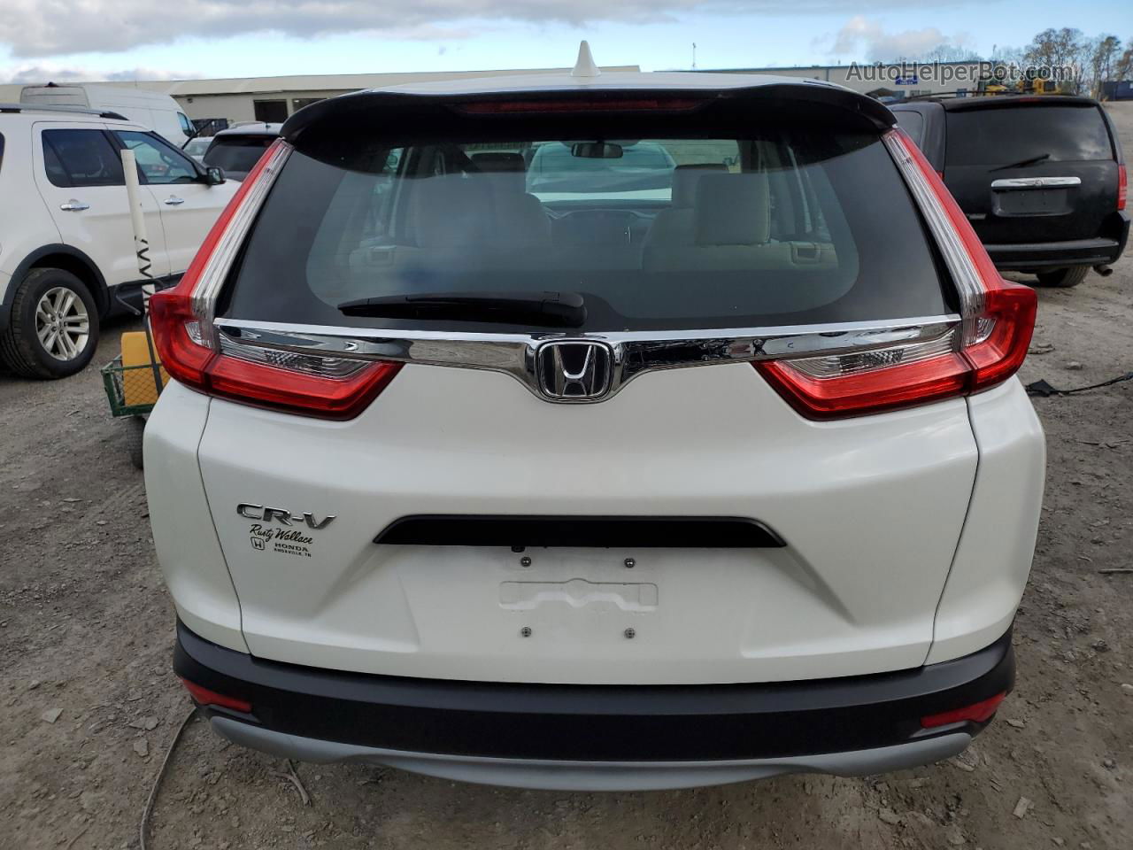 2017 Honda Cr-v Lx Белый vin: 5J6RW5H39HL006174