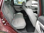 2019 Honda Cr-v Lx Burgundy vin: 5J6RW5H39KL003525