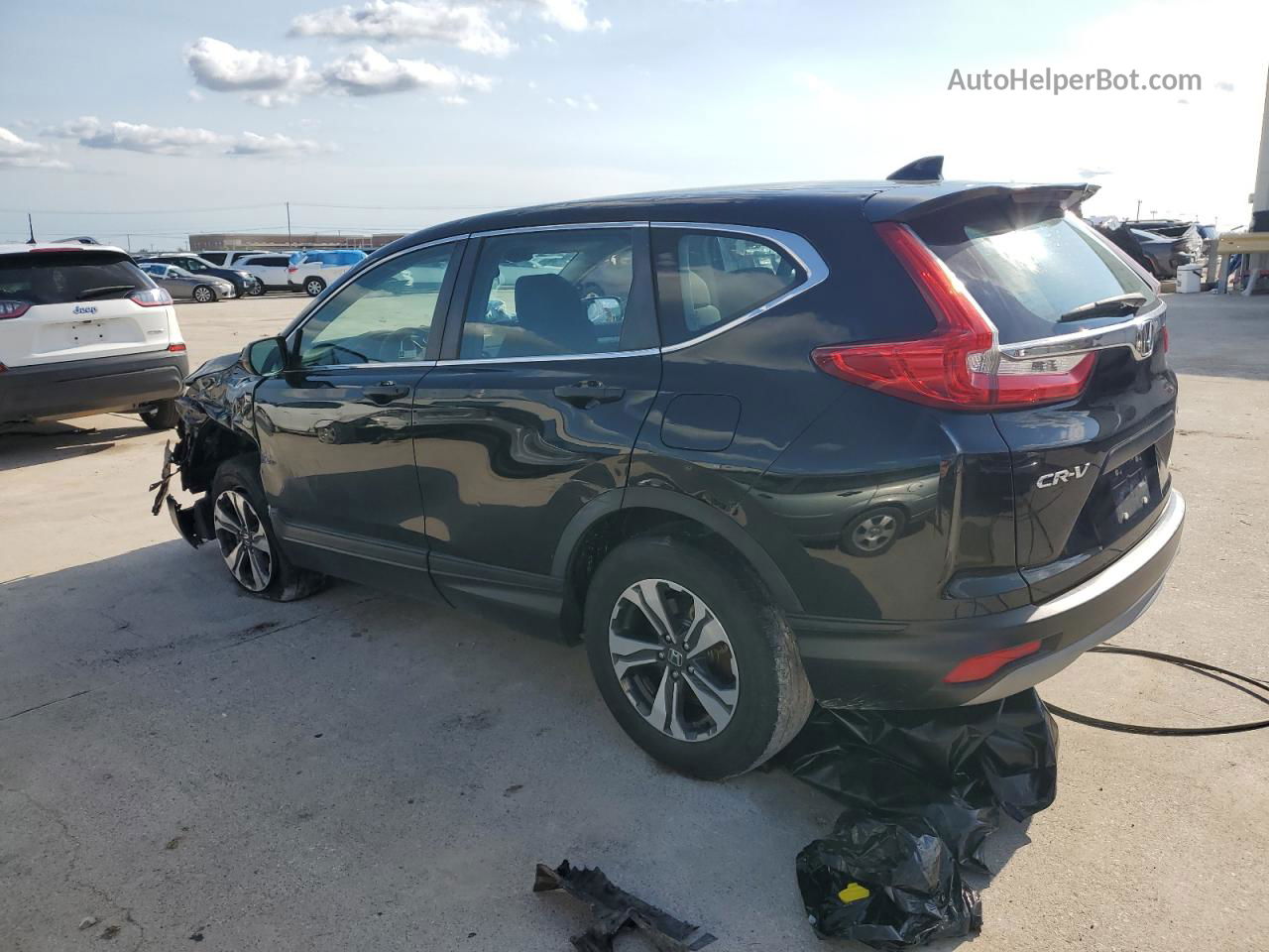 2019 Honda Cr-v Lx Black vin: 5J6RW6H30KL001216