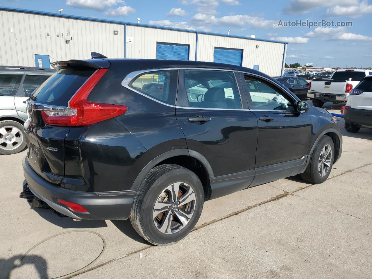 2019 Honda Cr-v Lx Черный vin: 5J6RW6H30KL001216