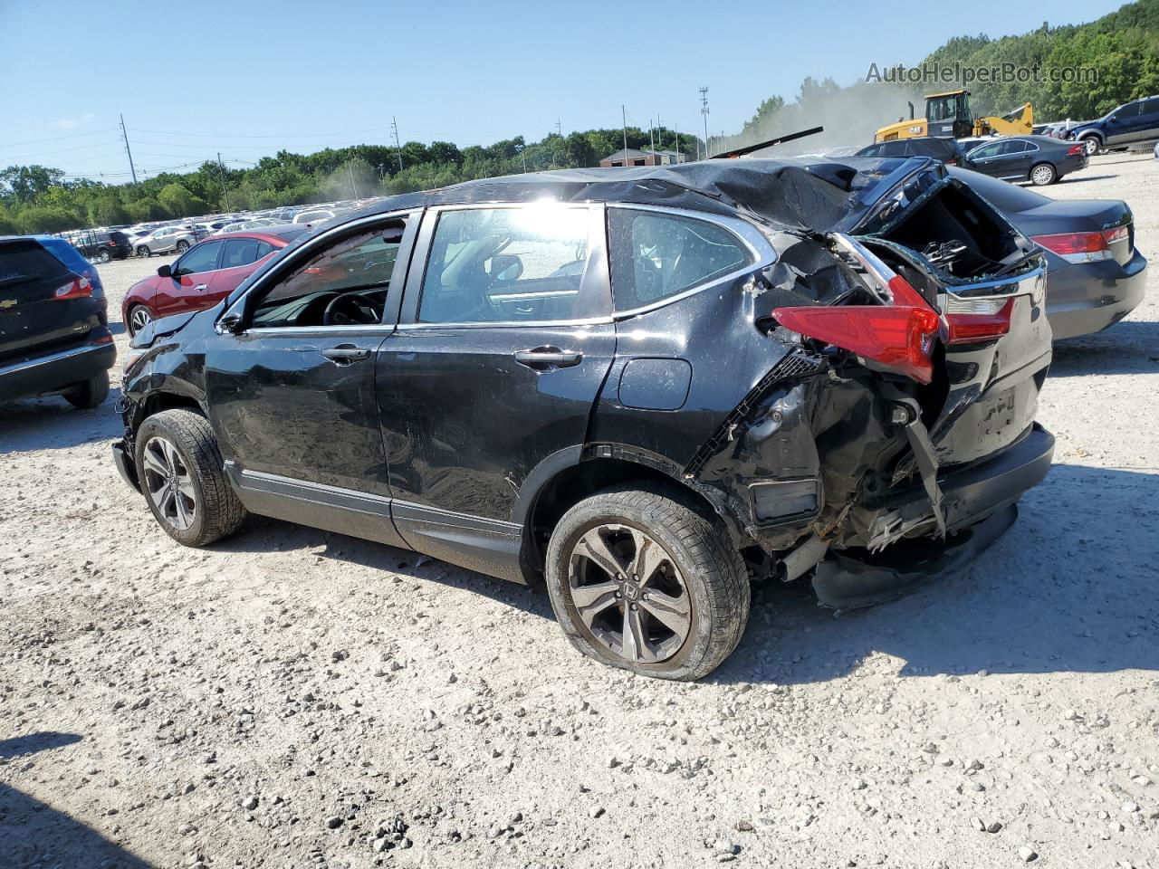 2017 Honda Cr-v Lx Black vin: 5J6RW6H32HL007690