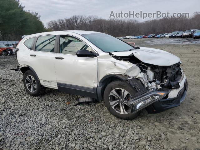 2018 Honda Cr-v Lx White vin: 5J6RW6H33JL002097