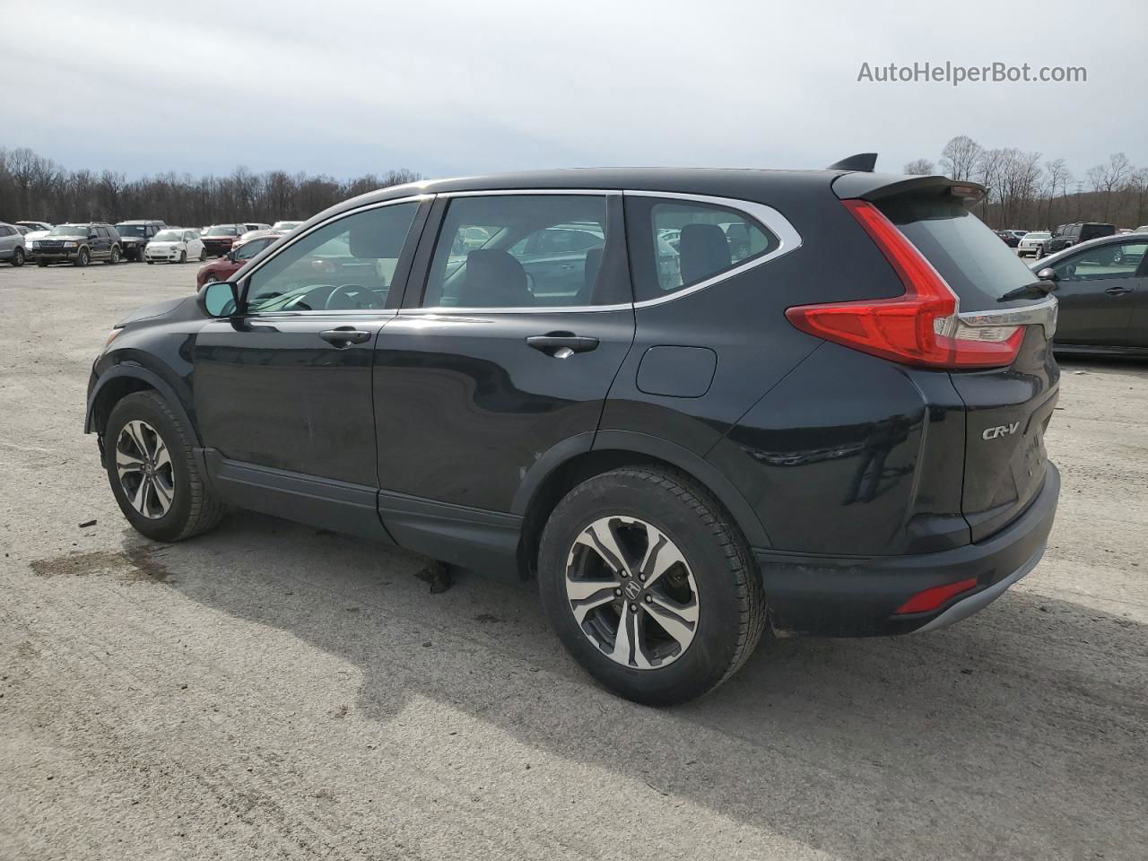 2017 Honda Cr-v Lx Black vin: 5J6RW6H34HL007092