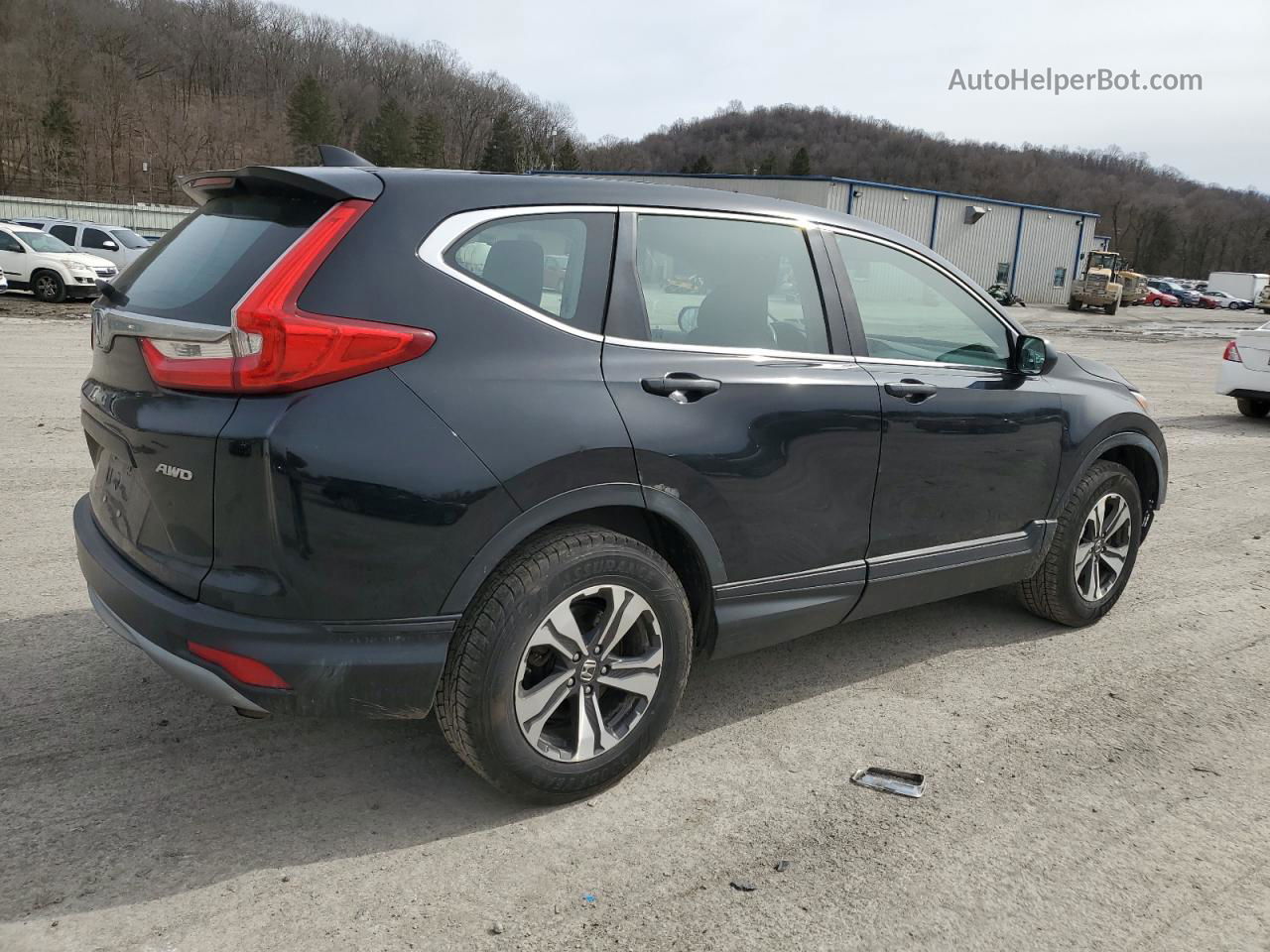 2017 Honda Cr-v Lx Black vin: 5J6RW6H34HL007092