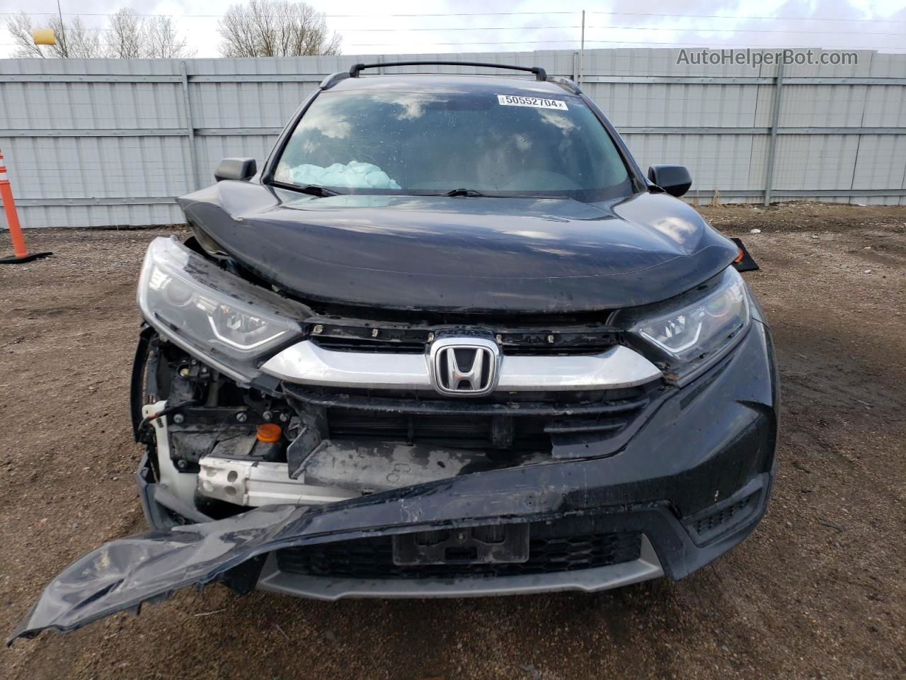 2019 Honda Cr-v Lx Black vin: 5J6RW6H34KL000053