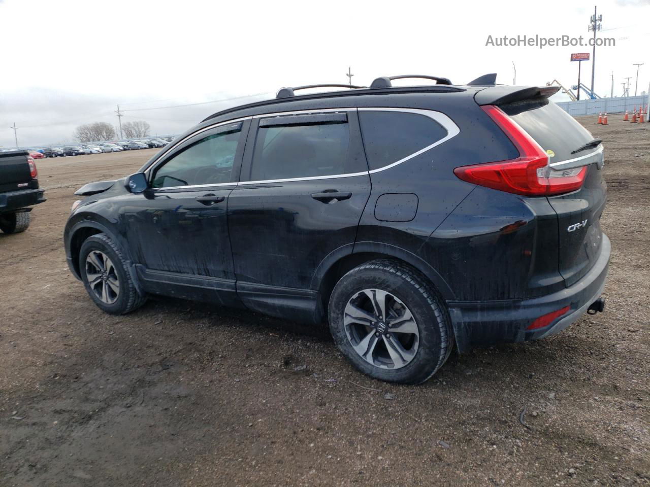 2019 Honda Cr-v Lx Черный vin: 5J6RW6H34KL000053