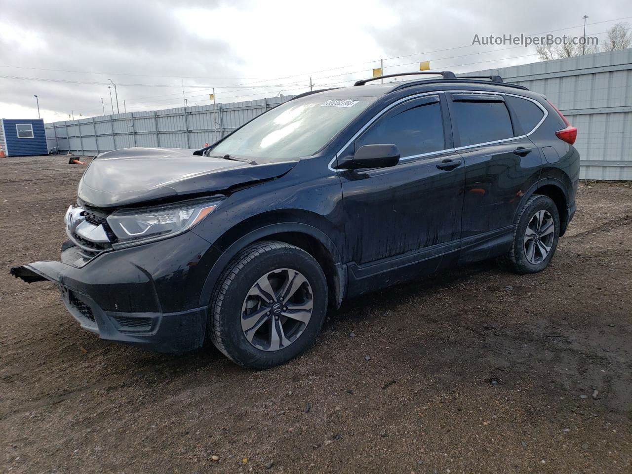 2019 Honda Cr-v Lx Черный vin: 5J6RW6H34KL000053