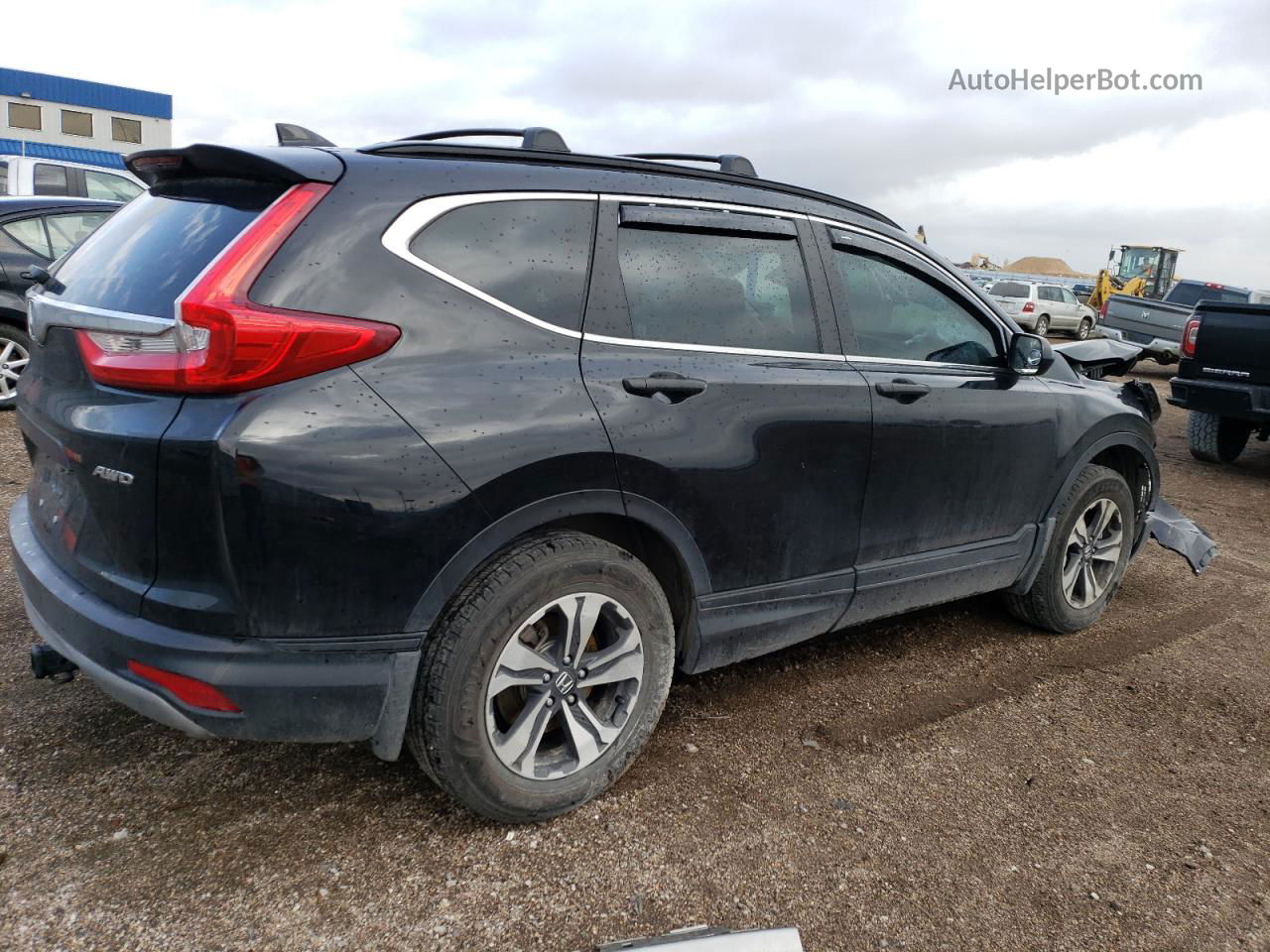 2019 Honda Cr-v Lx Черный vin: 5J6RW6H34KL000053