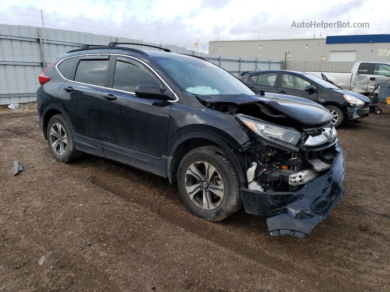 2019 Honda Cr-v Lx Черный vin: 5J6RW6H34KL000053