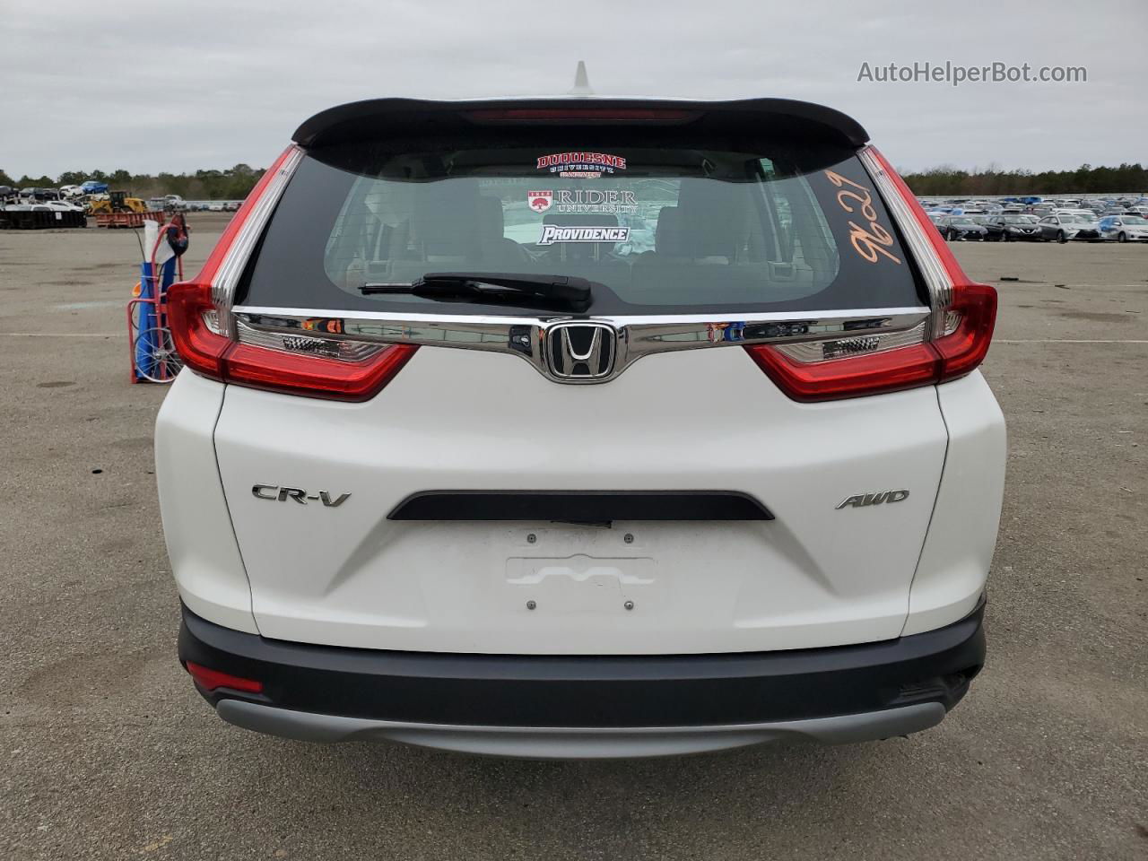 2019 Honda Cr-v Lx Белый vin: 5J6RW6H34KL005074