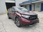 2017 Honda Cr-v Lx Maroon vin: 5J6RW6H35HL004220