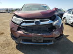 2019 Honda Cr-v Lx Burgundy vin: 5J6RW6H37KL000936