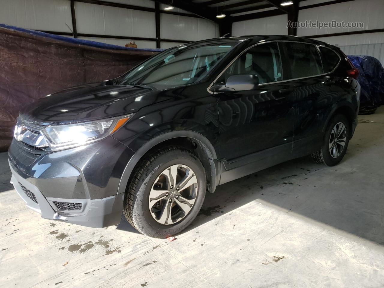 2018 Honda Cr-v Lx Black vin: 5J6RW6H38JL000670