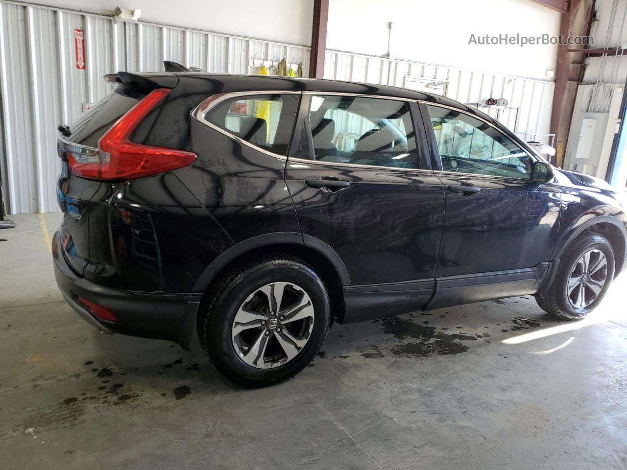 2018 Honda Cr-v Lx Black vin: 5J6RW6H38JL000670