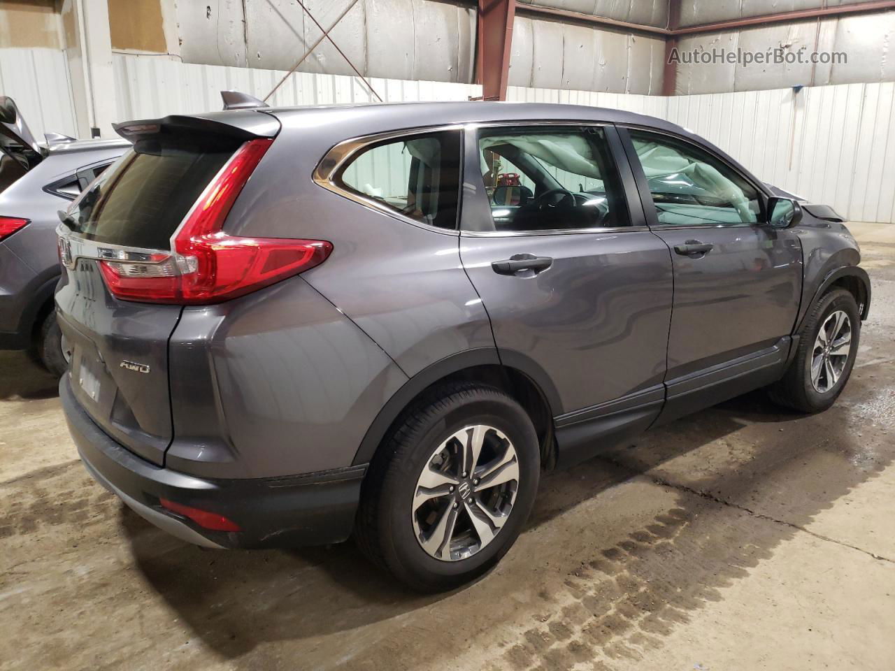 2019 Honda Cr-v Lx Charcoal vin: 5J6RW6H38KL000105