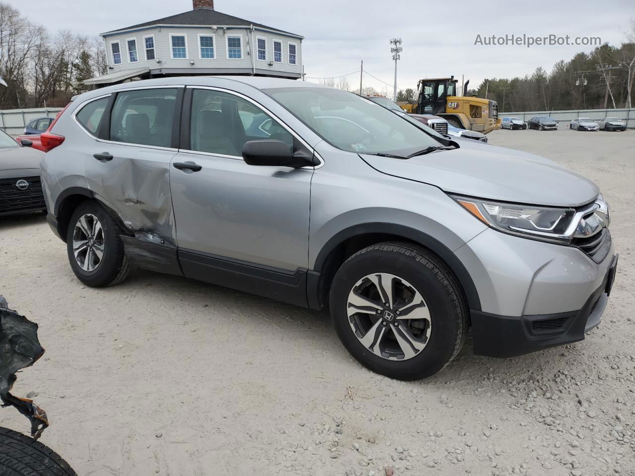 2017 Honda Cr-v Lx Blue vin: 5J6RW6H39HL006651