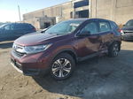 2018 Honda Cr-v Lx Burgundy vin: 5J6RW6H39JL001603