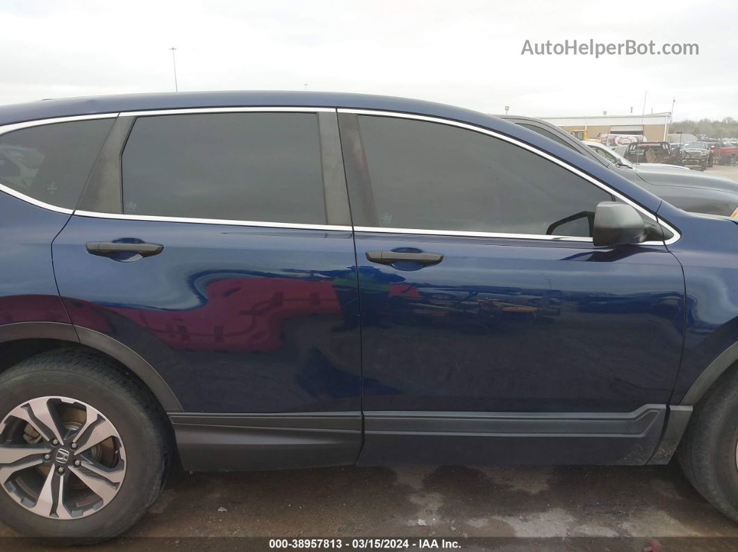 2018 Honda Cr-v Lx Синий vin: 5J6RW6H39JL001861