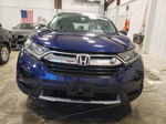 2018 Honda Cr-v Lx Blue vin: 5J6RW6H3XJL001352