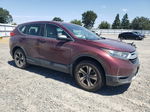 2018 Honda Cr-v Lx Burgundy vin: 5J6RW6H3XJL001657