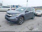 2019 Honda Cr-v Lx Gray vin: 5J6RW6H3XKL003572