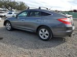 2010 Honda Accord Crosstour Exl Gray vin: 5J6TF1H57AL014859