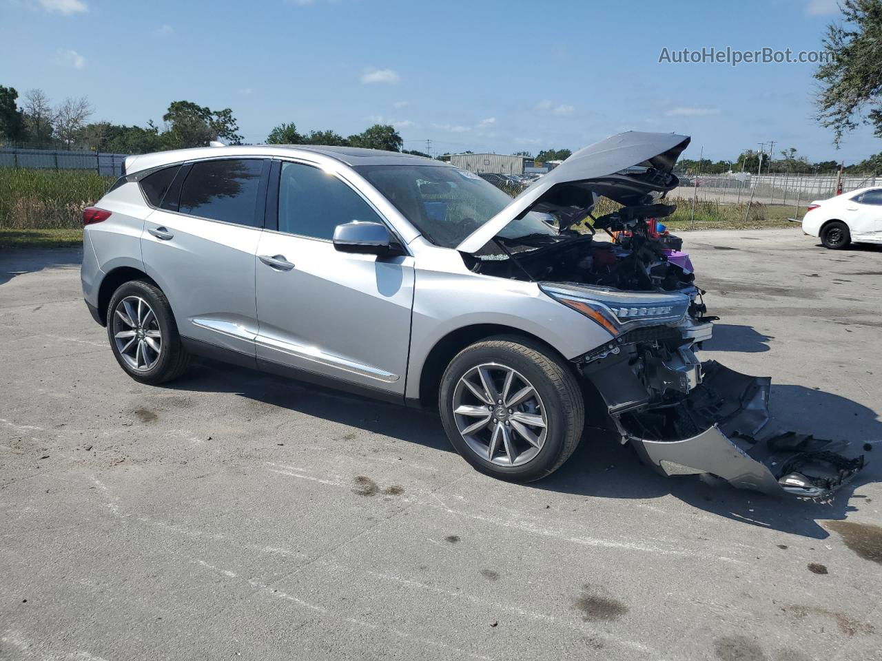 2020 Acura Rdx Technology Silver vin: 5J8TC1H53LL020872