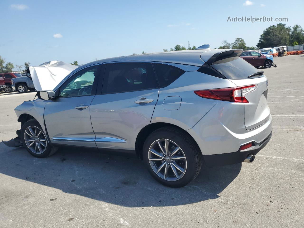 2020 Acura Rdx Technology Silver vin: 5J8TC1H53LL020872