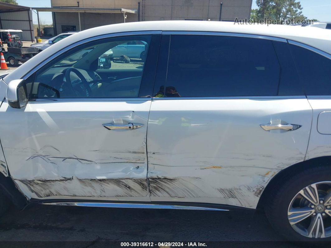 2020 Acura Mdx Base (a9) White vin: 5J8YD3H30LL014198