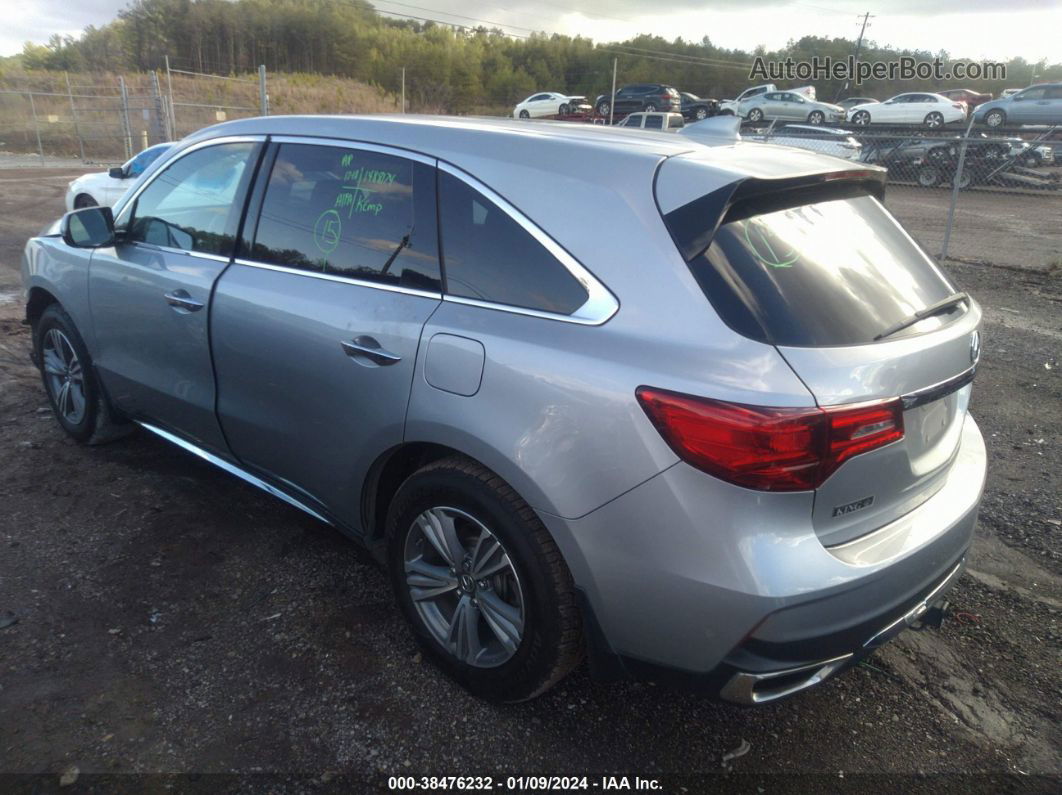 2020 Acura Mdx Silver vin: 5J8YD3H31LL014629