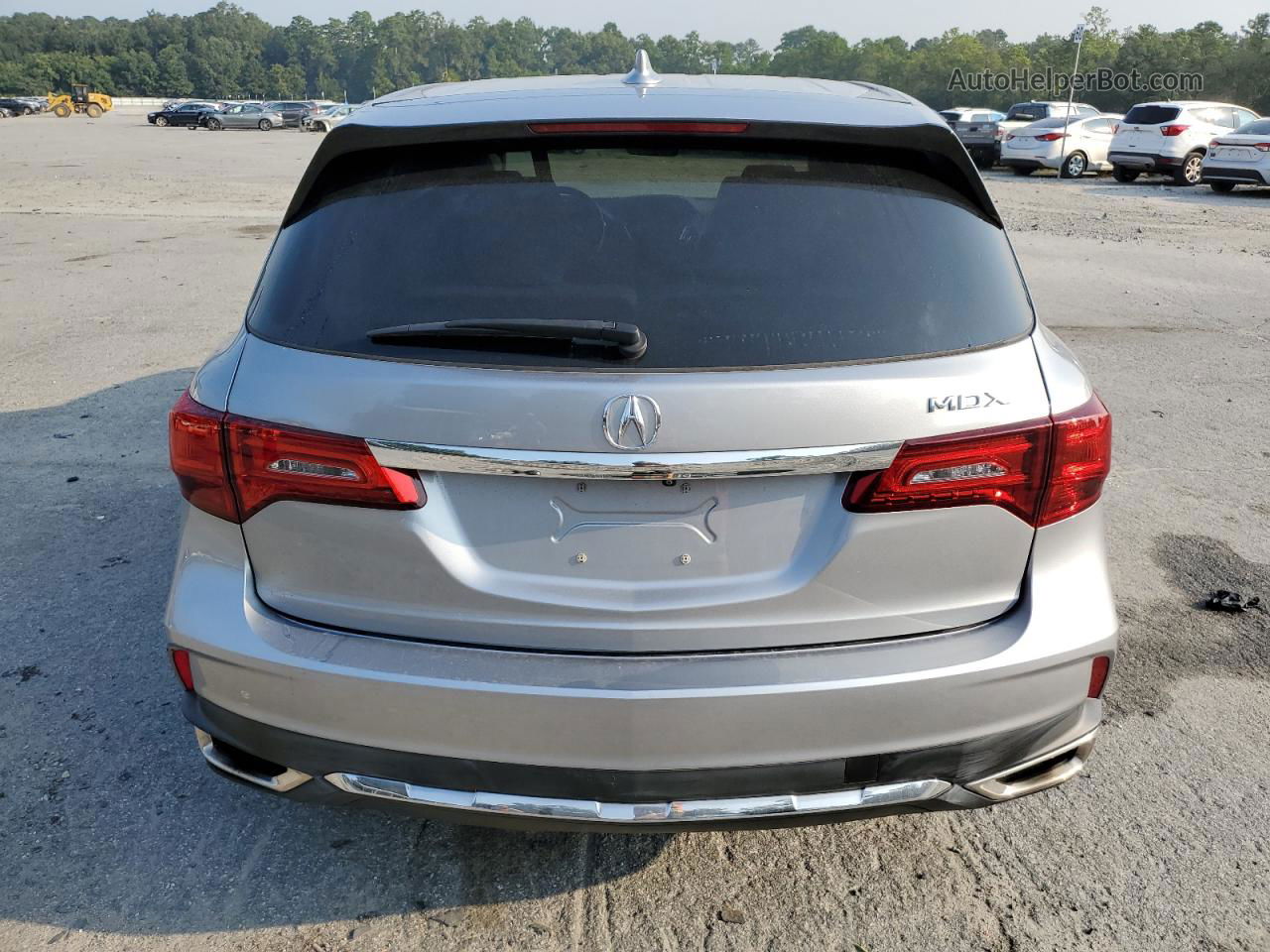 2020 Acura Mdx  Silver vin: 5J8YD3H32LL001551