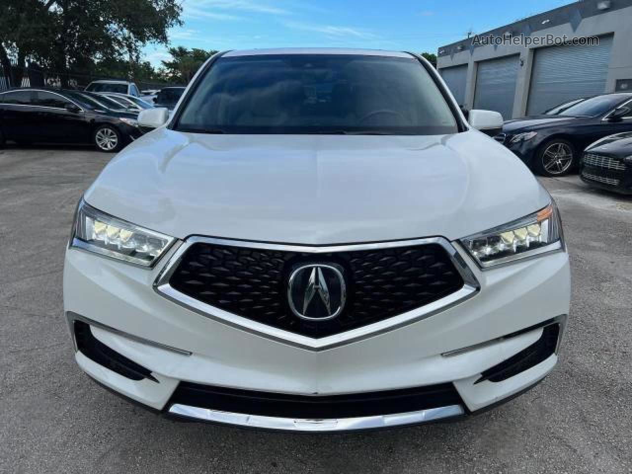 2020 Acura Mdx  White vin: 5J8YD3H35LL016349