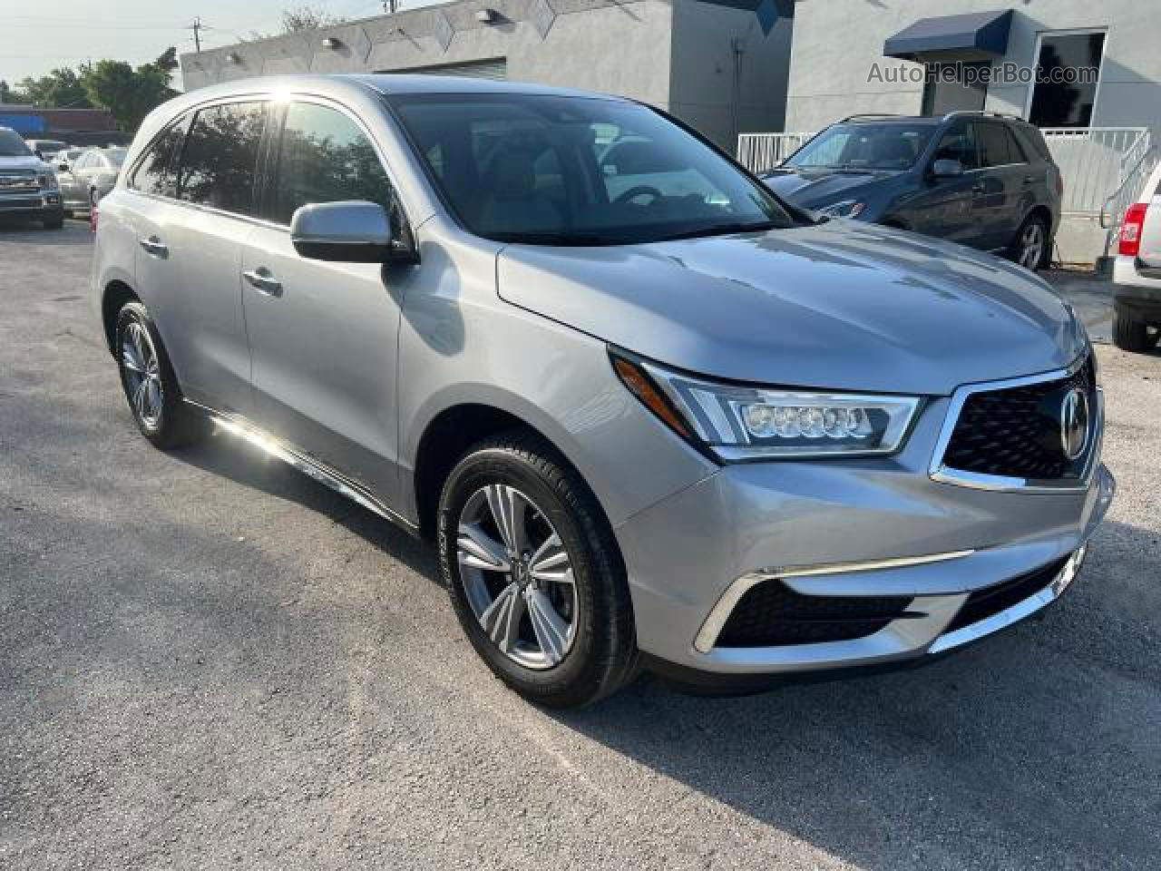 2020 Acura Mdx  Silver vin: 5J8YD3H36LL015825