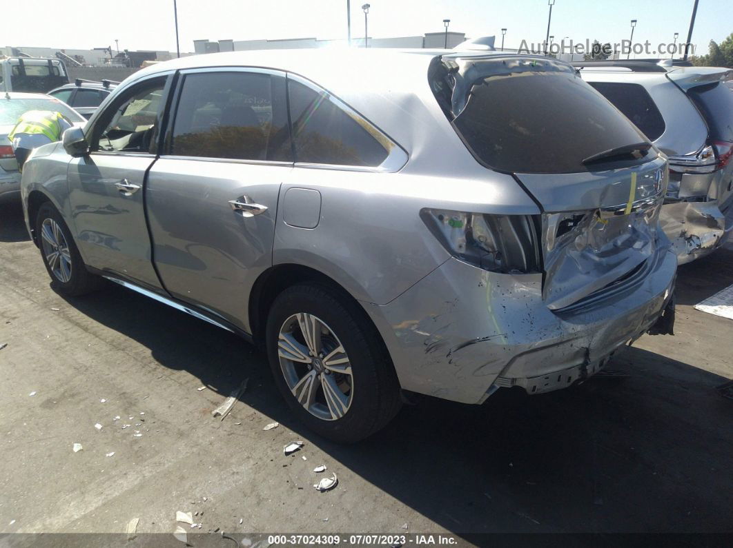 2020 Acura Mdx   Silver vin: 5J8YD3H36LL015856