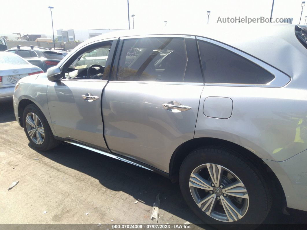 2020 Acura Mdx   Silver vin: 5J8YD3H36LL015856