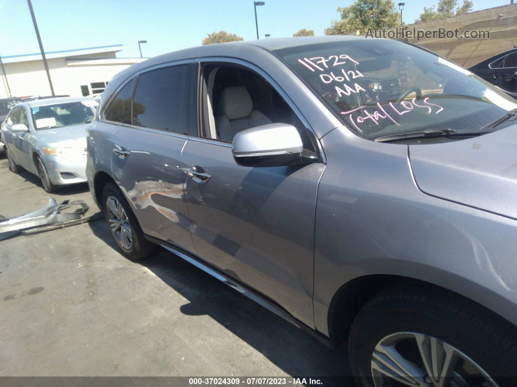 2020 Acura Mdx   Silver vin: 5J8YD3H36LL015856