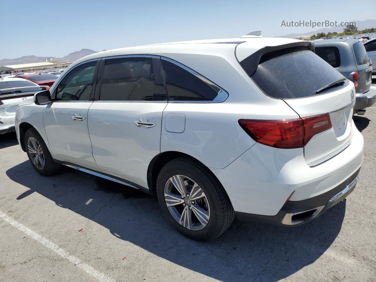 2020 Acura Mdx  White vin: 5J8YD3H37LL013016