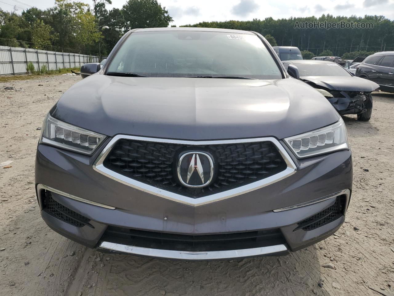 2020 Acura Mdx  Gray vin: 5J8YD3H38LL001442