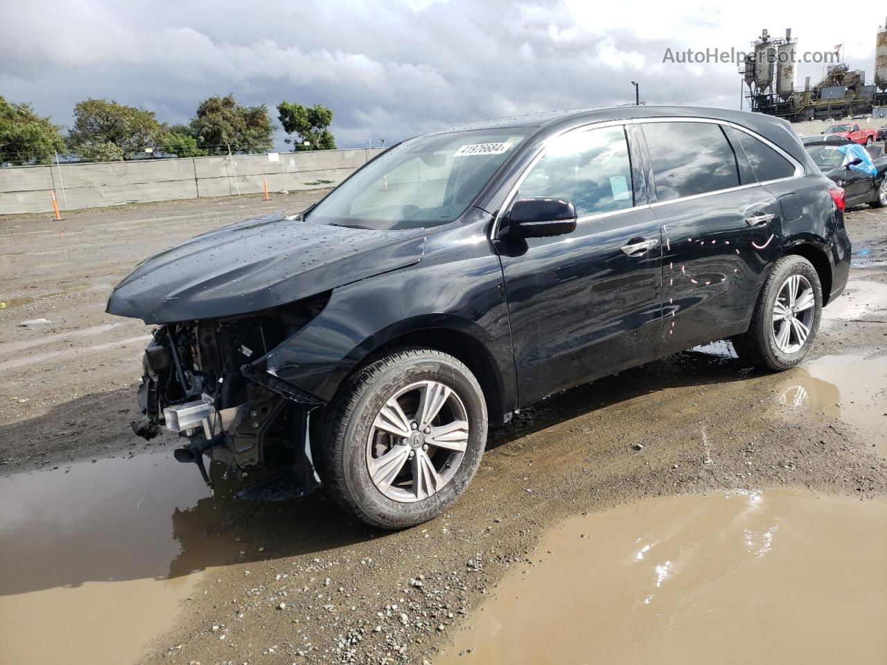 2020 Acura Mdx  Black vin: 5J8YD3H3XLL015245